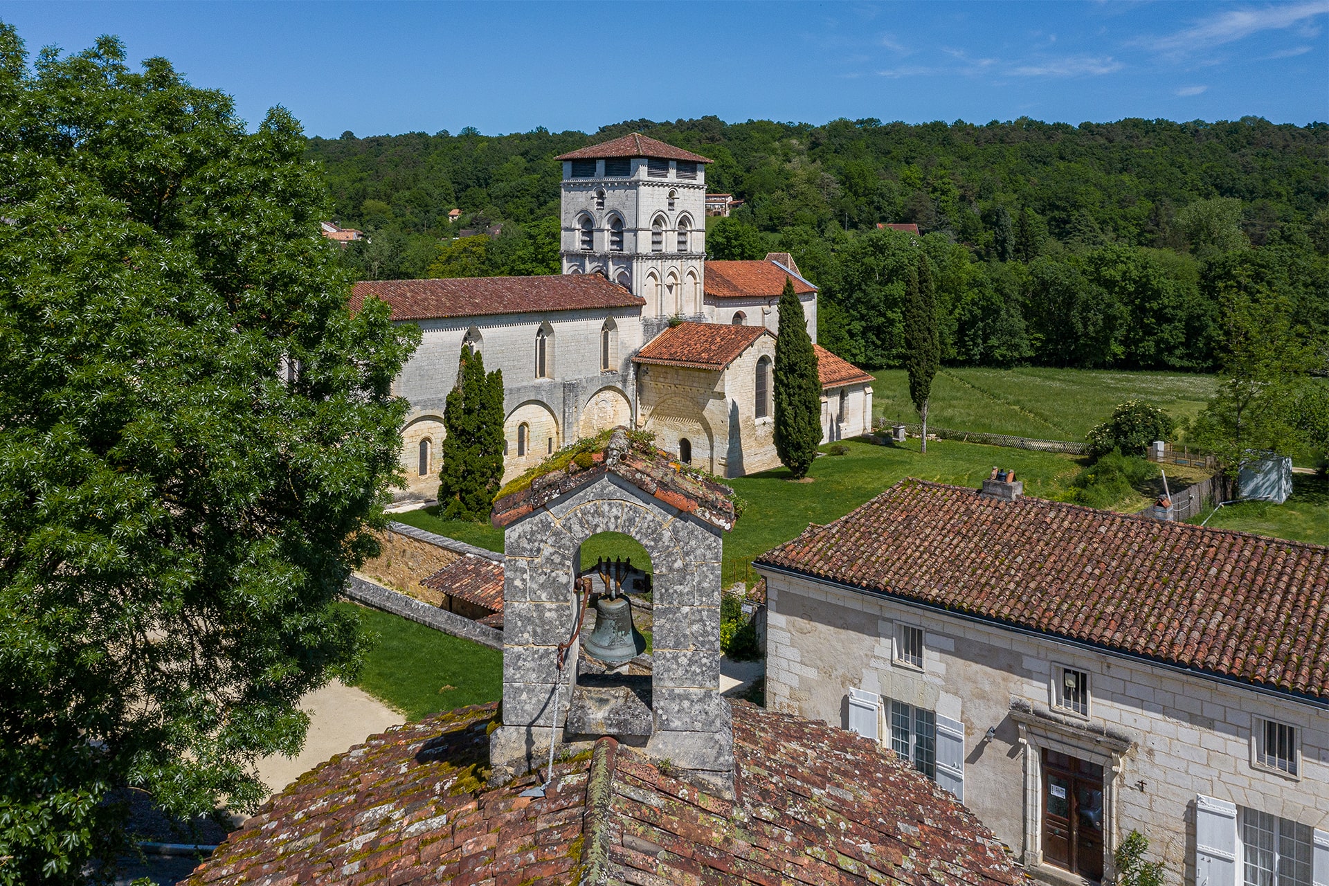 Aux portes de Périgueux, l'abbaye de Chancelade