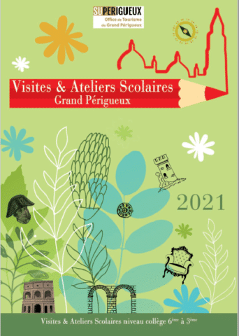 Couverture brochure visites et ateliers collèges 2021