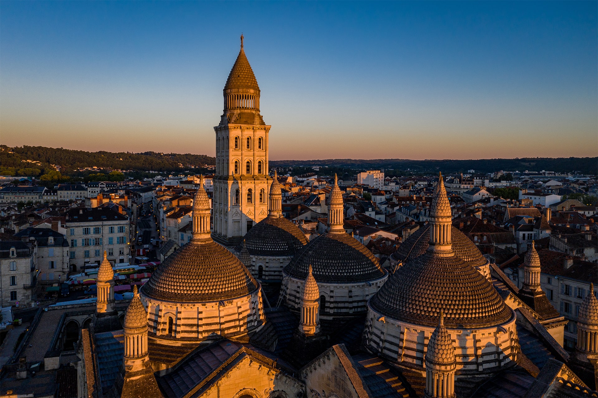 Toits de la Cathédrale Saint-Front de Périgueux