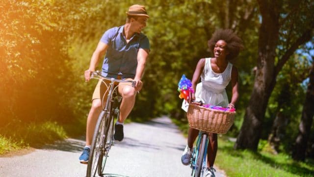 Visuel cyclo de la campagne Supérigueux Tourisme