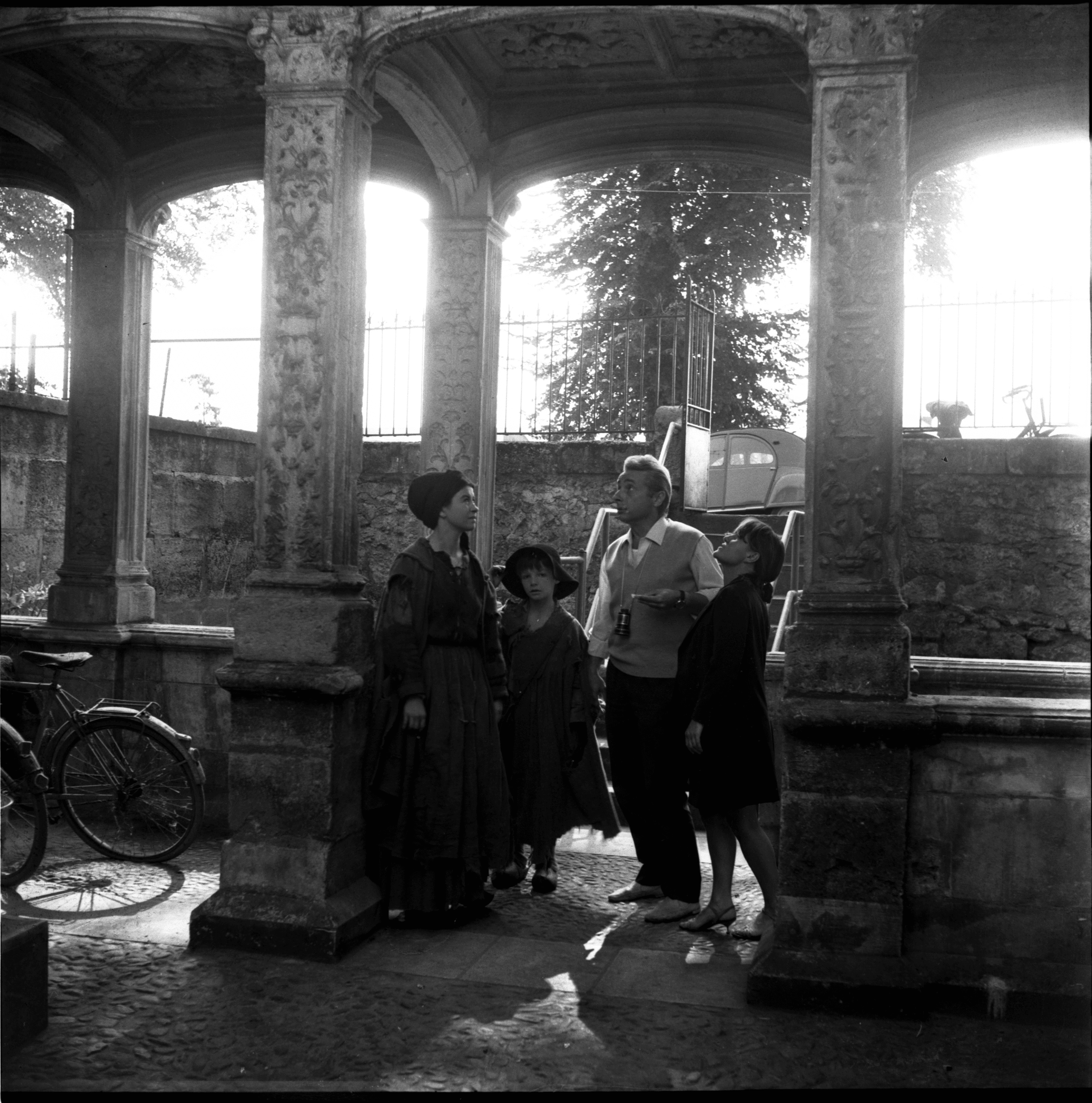 Scène à Périgueux du feuilleton Jacquou le Croquant