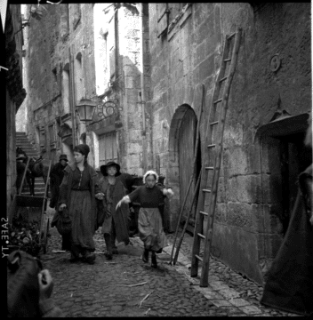 tournage à Périgueux du feuilleton Jacquou le Croquant