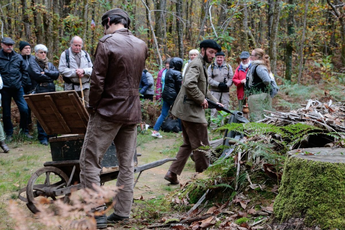 Visites théâtralisées du Maquis de Durestal ©Office de Tourisme du Grand Périgueux