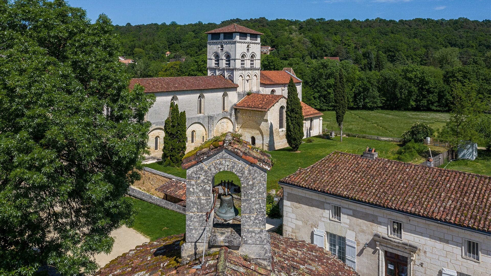 Aux portes de Périgueux, l'abbaye de Chancelade